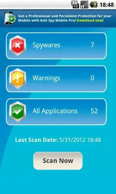 Anti Spy Mobile Free android App screenshot 4